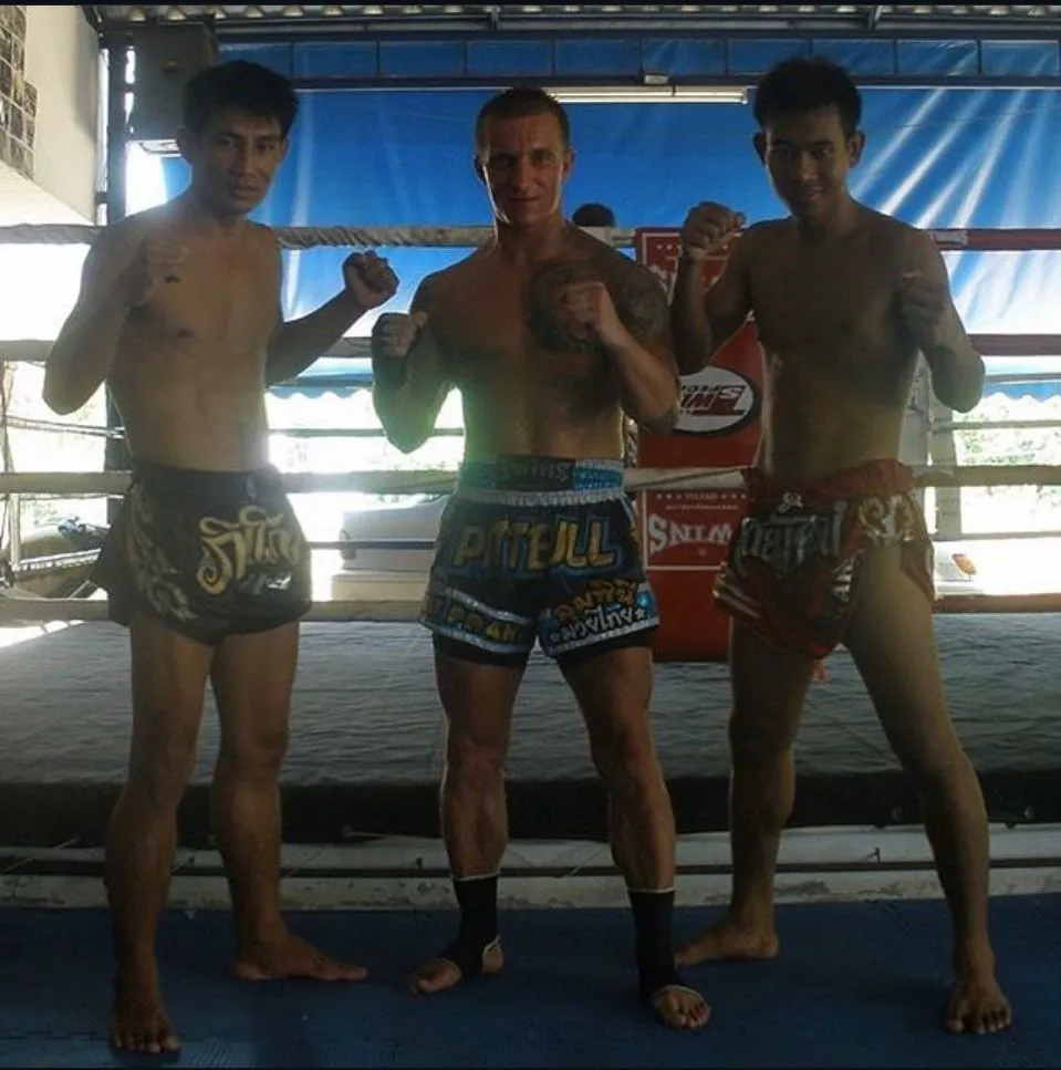 Zápas thajského boxu